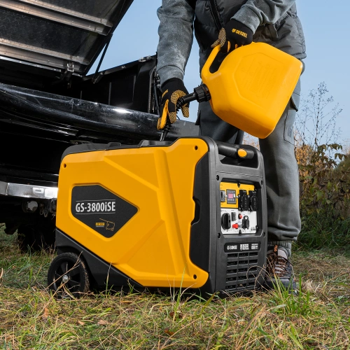 Генератор инверторный GS-3800iSE, 3,8 кВт, 230 В, закрытый корпус,электростартер Denzel по ценам производителя в Екатеринбурге с доставкой по всей России