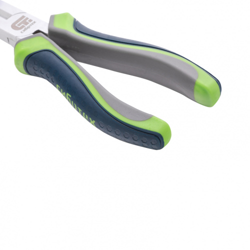 Длинногубцы прямые, 180 мм, трехкомпонентные рукоятки Сибртех по ценам производителя в Екатеринбурге с доставкой по всей России