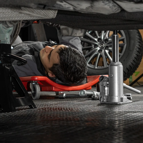 Домкрат гидравлический бутылочный, 3 т, h подъема 178-343 мм, в пластиковом кейсе Matrix по ценам производителя в Екатеринбурге с доставкой по всей России