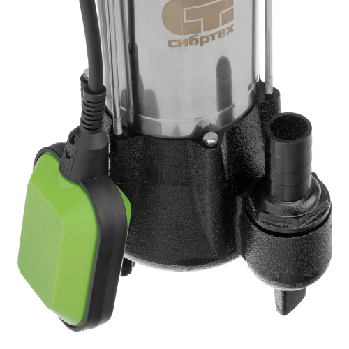 Фекальный насос СФН250, 250 Вт, напор 8 м, 10000 л/ч Сибртех по ценам производителя в Екатеринбурге с доставкой по всей России