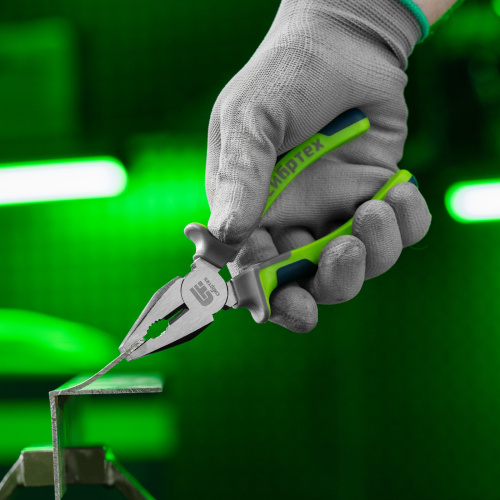 Плоскогубцы комбинированные, 160 мм, фосфатирование, трехкомпонентные рукоятки Сибртех по ценам производителя в Екатеринбурге с доставкой по всей России