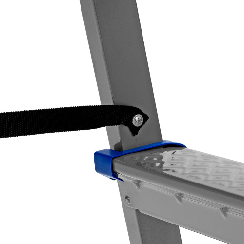 Стремянка двухсторонняя 5 ступеней, сталь профиль, стальные ступени, Сибртех по ценам производителя в Екатеринбурге с доставкой по всей России