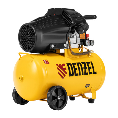 Компрессор воздушный прям. привод DCV1800/50, 1,8 кВт, 50 литров, 320 л/мин Denzel по ценам производителя в Екатеринбурге с доставкой по всей России