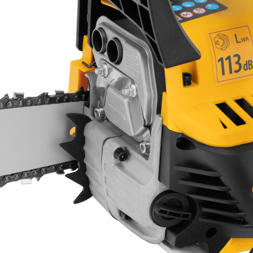 Пила цепная бензиновая DS-5218, шина 45 см, 52 см3, 3 л.с, шаг 0,325, паз 1,5 мм, 72 звена Denzel по ценам производителя в Екатеринбурге с доставкой по всей России