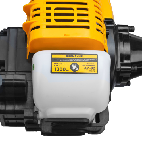 Триммер бензиновый DT-43E, 43 см3, неразъемная штанга, электростартер, состоит из 2 частей Denzel по ценам производителя в Екатеринбурге с доставкой по всей России