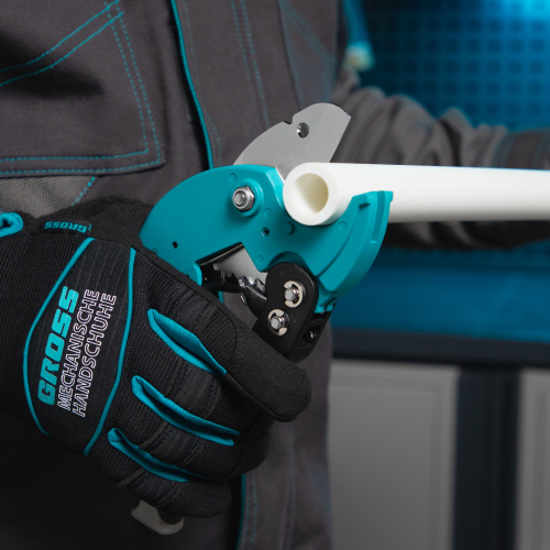 Ножницы для резки изделий из ПВХ, D до 36 мм, двухкомпонентные рукоятки, рабочий стол для плоских изделий Gross по ценам производителя в Екатеринбурге с доставкой по всей России