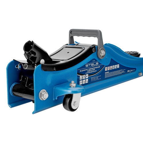 Домкрат гидравлический подкатной в пластиковом кейсе, 2 т, Low Profile, 80-380 мм Stels по ценам производителя в Екатеринбурге с доставкой по всей России