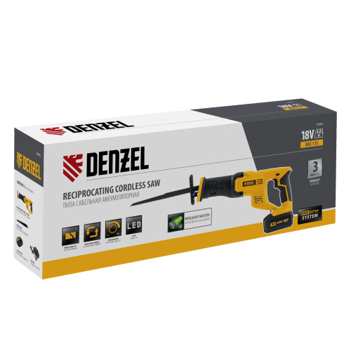 Пила сабельная аккумуляторная CRC-115, 18В Li-Ion Denzel по ценам производителя в Екатеринбурге с доставкой по всей России