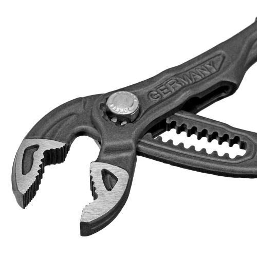 Клещи переставные, кнопочный механизм, обливные рукоятки, 180 мм Denzel по ценам производителя в Екатеринбурге с доставкой по всей России