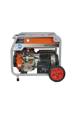 Генератор бензиновый 7,0 кВт 220В 27 л с электростартером и колесами TOR KM9500H по ценам производителя в Екатеринбурге с доставкой по всей России