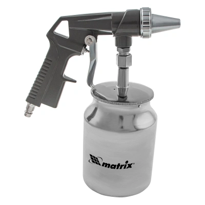 Пистолет пескоструйный с нижним бачком, пневматический Matrix по ценам производителя в Екатеринбурге с доставкой по всей России
