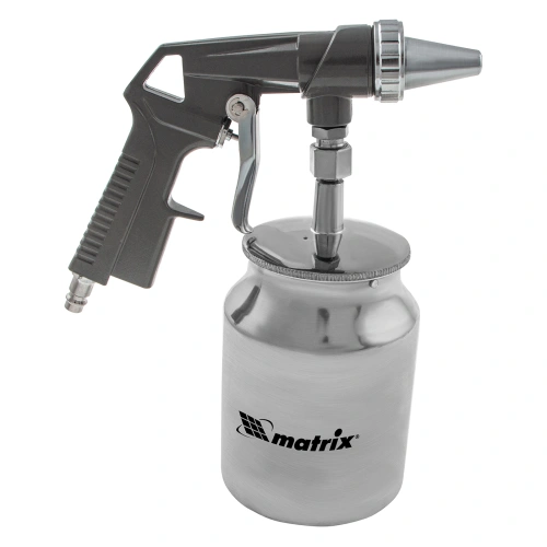 Пистолет пескоструйный с нижним бачком, пневматический Matrix по ценам производителя в Екатеринбурге с доставкой по всей России