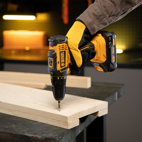 Дрель-шуруповерт аккумуляторная CDL-18-02BM, Li-Ion, 18 В, 2 аккумулятор Denzel по ценам производителя в Екатеринбурге с доставкой по всей России