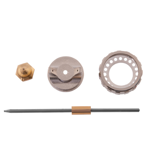 Ремкомплект для краскораспылителя 4 предмета : сопло 1.8 мм + игла + форсунка + зажим сопло Matrix по ценам производителя в Екатеринбурге с доставкой по всей России