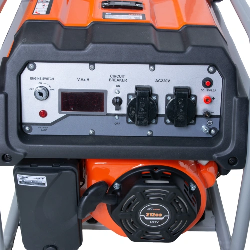 Генератор бензиновый 2,5 кВт 220В 16 л с электростартером и колесами TOR KM3800H по ценам производителя в Екатеринбурге с доставкой по всей России