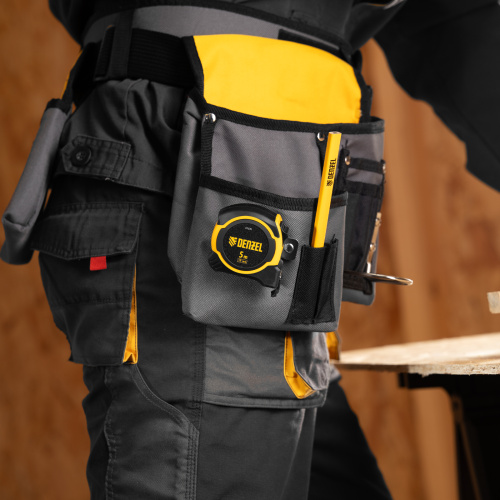 Рулетка 5м х 19мм, двухкомп. корпус, магнитный обрезиненный зацеп Denzel по ценам производителя в Екатеринбурге с доставкой по всей России