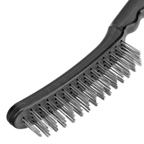 Щетка четырехрядная металлическая с пластмассовой ручкой Sparta по ценам производителя в Екатеринбурге с доставкой по всей России