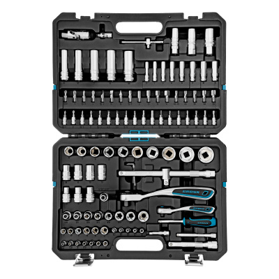 Набор инструментов, 1/4", 1/2", CrV, 120 зубьев, 109 предметов Gross по ценам производителя в Екатеринбурге с доставкой по всей России