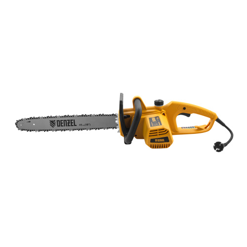 Пила цепная электрическая EDS-2200P, 2.2 кВт,поперечная, шина 45 см, шаг 3/8, паз 1.3 мм, 63 звена Denzel по ценам производителя в Екатеринбурге с доставкой по всей России