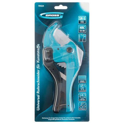 Ножницы для резки изделий из ПВХ, универсальные, D 42 мм, порошковое покрытие рукояток Gross по ценам производителя в Екатеринбурге с доставкой по всей России