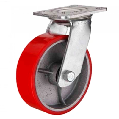 Колесо большегрузное поворотное SCp 93 75 мм полиуретановое (F) по ценам производителя в Екатеринбурге с доставкой по всей России