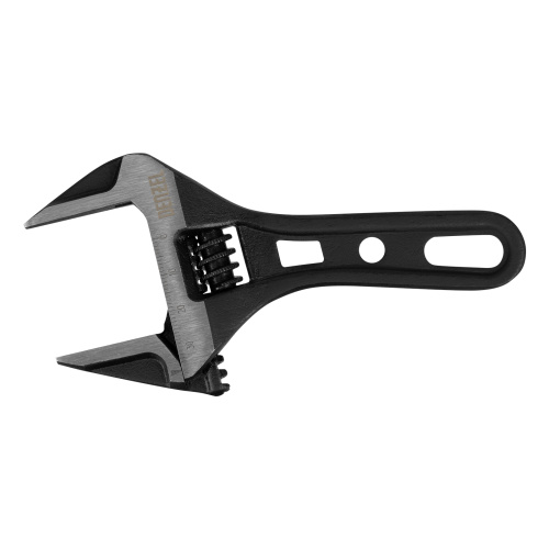 Ключ разводной 135 мм, CrV, кованый, укороченная рукоятка Denzel по ценам производителя в Екатеринбурге с доставкой по всей России