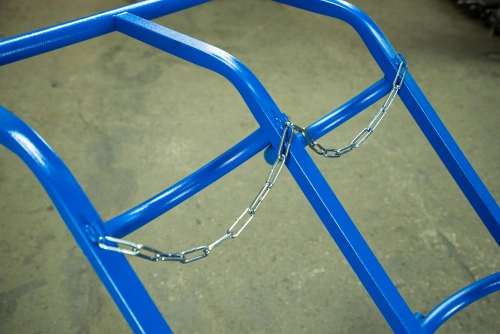 Тележка для газовых баллонов TOR ГБ-2, 2 баллона (250 пневмо колеса + 160 поворотное) по ценам производителя в Екатеринбурге с доставкой по всей России