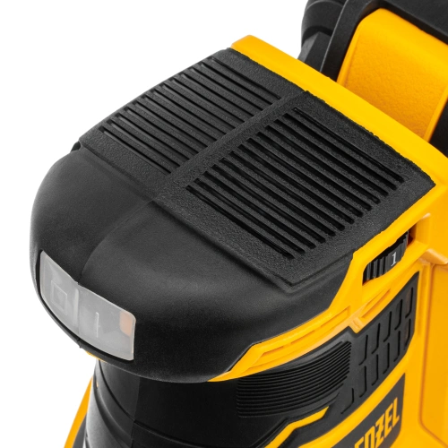 Машина шлифовальная эксцентриковая аккумуляторная COS-125, 18В Li-Ion Denzel по ценам производителя в Екатеринбурге с доставкой по всей России