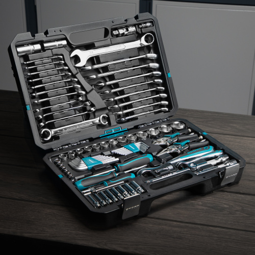 Набор инструментов, 1/4", 1/2", CrV, 120 зубьев, 78 предметов Gross по ценам производителя в Екатеринбурге с доставкой по всей России