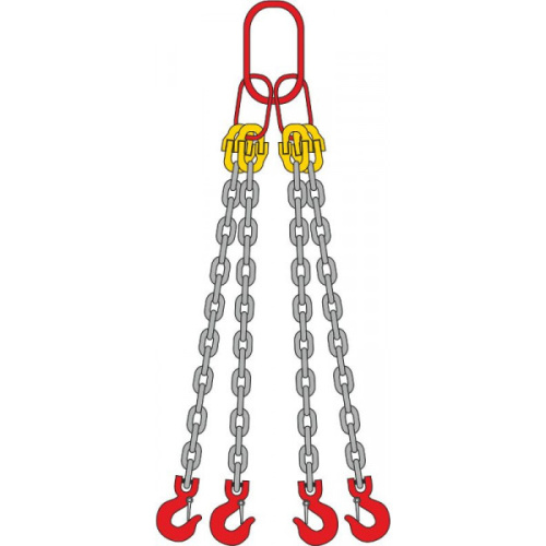 Строп цепной 4СЦ, 17т - 3м по ценам производителя в Екатеринбурге с доставкой по всей России