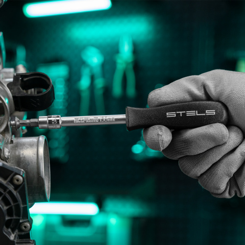 Набор торцевых головок с трещоткой, 1/4"и 3/8", 44 предмета Stels по ценам производителя в Екатеринбурге с доставкой по всей России