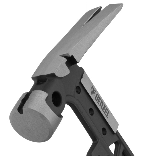 Молоток строительный 450 г, цельнокованый,боек с магнитом, двухкомп. обрезин. рук-ка Denzel по ценам производителя в Екатеринбурге с доставкой по всей России