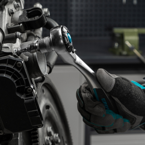 Набор торцевых головок, трещотка 120 зубьев, 1/2", CrV, 36 предметов Gross по ценам производителя в Екатеринбурге с доставкой по всей России