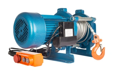 Лебедка электрическая  300/600 кг  30/15 м с канатом 220 В TOR KCD купить в Москве с доставкой по всей России | ProtosMarket.ru