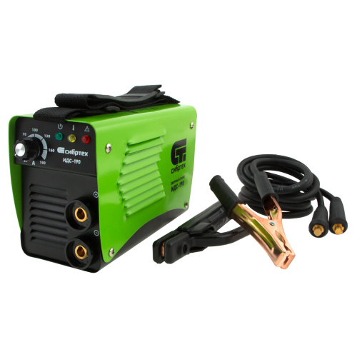 Аппарат инверторный дуговой сварки ИДС-190, 190 А, ПВ 80%, диаметр электрода 1.6-4 мм Сибртех по ценам производителя в Екатеринбурге с доставкой по всей России