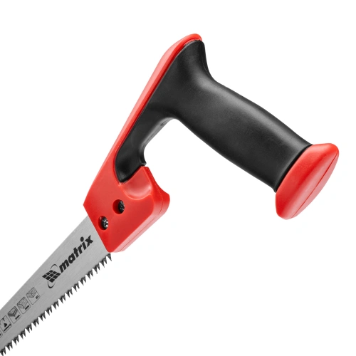 Ножовка по дереву выкружная, 300 мм, каленый зуб, двухкомпонентная рукоятка Matrix по ценам производителя в Екатеринбурге с доставкой по всей России
