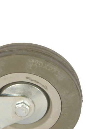 Колесо аппаратное поворотное SChgb 55 120 мм под болт с тормозом (F) по ценам производителя в Екатеринбурге с доставкой по всей России