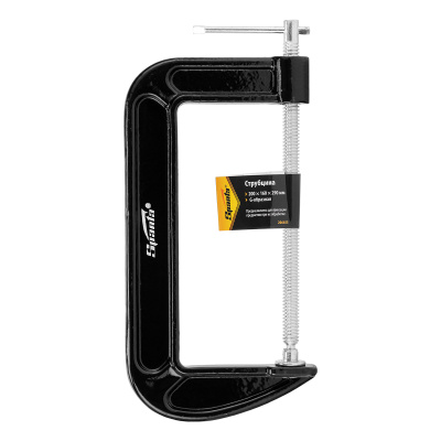 Струбцина G-образная, 200 мм Sparta по ценам производителя в Екатеринбурге с доставкой по всей России