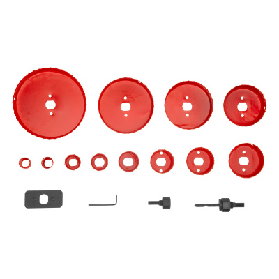 Набор кольцевых пил по дереву, 19-127 мм, 12 предметов Matrix по ценам производителя в Екатеринбурге с доставкой по всей России