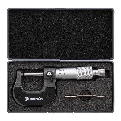 Микрометр механический,0-25 мм Matrix по ценам производителя в Екатеринбурге с доставкой по всей России