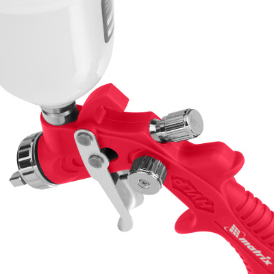 Краскораспылитель HVLP пневмат. с верхним бачком V= 0,1 л, сопло диаметром 0.8 мм Matrix по ценам производителя в Екатеринбурге с доставкой по всей России