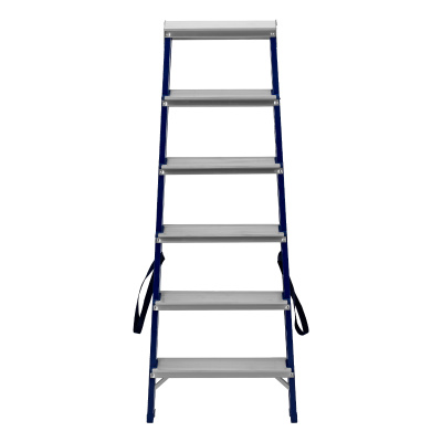 Стремянка двусторонняя 6 ступеней, стальная, Сибртех по ценам производителя в Екатеринбурге с доставкой по всей России