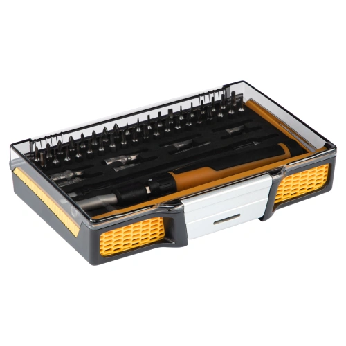 Отвертка с набором бит и торцевых головок для точных работ, гибкий привод, 48 шт, CrMo Denzel по ценам производителя в Екатеринбурге с доставкой по всей России