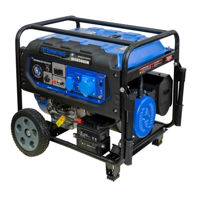 Генератор бензиновый Dinking DKA8500EW (8,5кВт, электростартер, 17лс, колёса, АВР) по ценам производителя в Екатеринбурге с доставкой по всей России