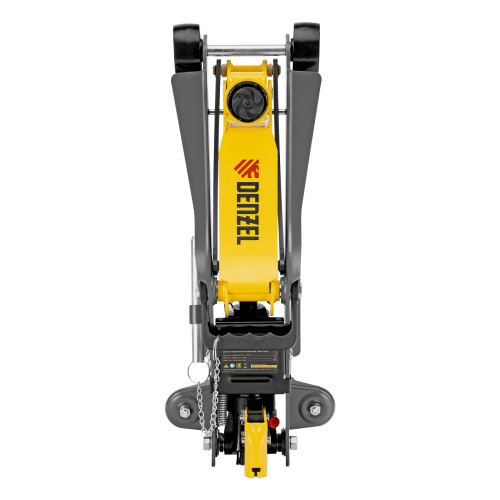 Домкрат гидравлический подкатной с фиксатором, 2,5 т,  85-385 мм, в пласт. кейсе Denzel по ценам производителя в Екатеринбурге с доставкой по всей России