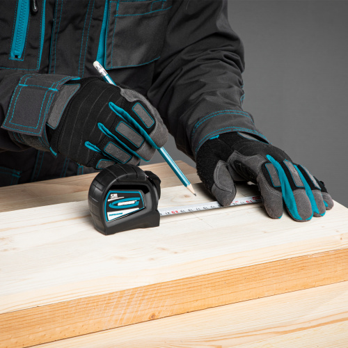 Рулетка "Doppelhaken",5 м x 19 мм,двухсторонний зацеп,Нейлон,двусторонняя шкала,автоматическая фиксация Gross по ценам производителя в Екатеринбурге с доставкой по всей России