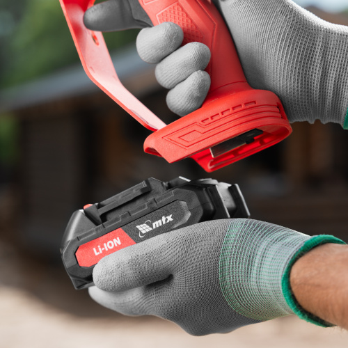 Цепная мини-пила аккумуляторная, MCS-100, шина 100 мм, Li-Ion, 20 В MTX по ценам производителя в Екатеринбурге с доставкой по всей России