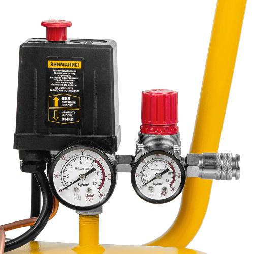 Компрессор воздушный DCV2200/50, прямой привод, 2.2 кВт, 50 литров, 380 л/мин Denzel по ценам производителя в Екатеринбурге с доставкой по всей России