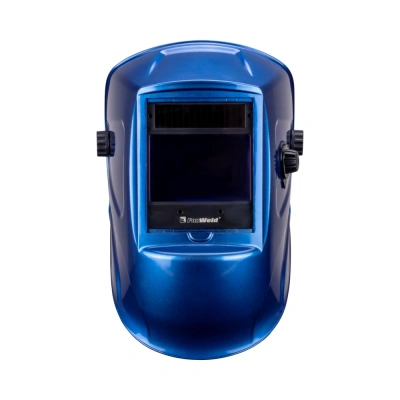 Маска сварщика GEFEST "синяя" (ф-р 9500V, пр-во FoxWeld) без коробки по ценам производителя в Екатеринбурге с доставкой по всей России