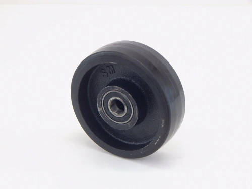 Колесо полиуретан 150х50 мм с подшипником для тележек гидравлических BFWL/BFL10/BFL15 по ценам производителя в Екатеринбурге с доставкой по всей России